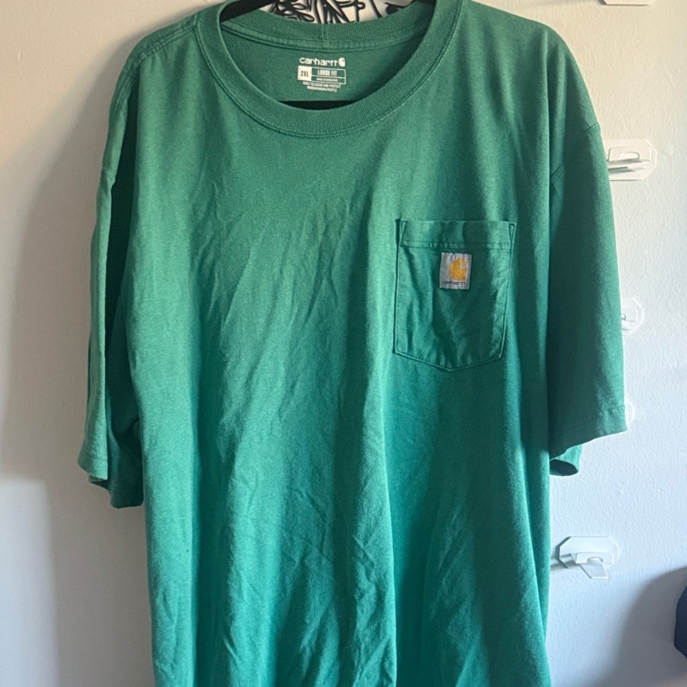 Carhartt Men's Forest Green Short Sleeve Tee